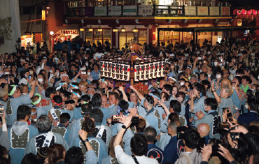 神幸祭神輿宮入